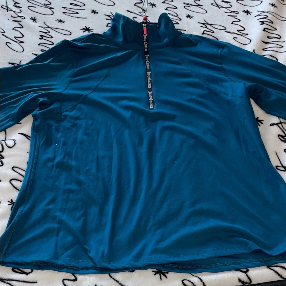 Juicy Couture Blue Sport Pullover sweater